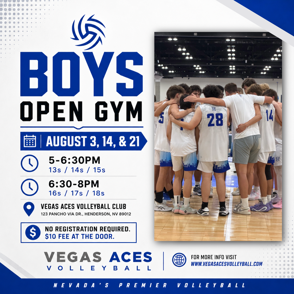Vegas Aces Boys Open Gym