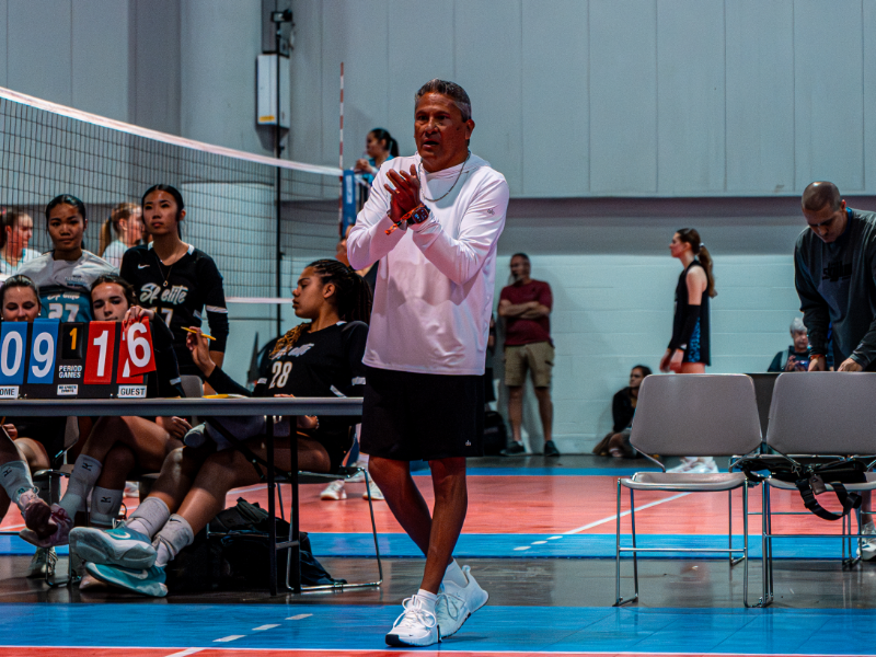 Ruben Herrera with Vegas Aces Volleyball